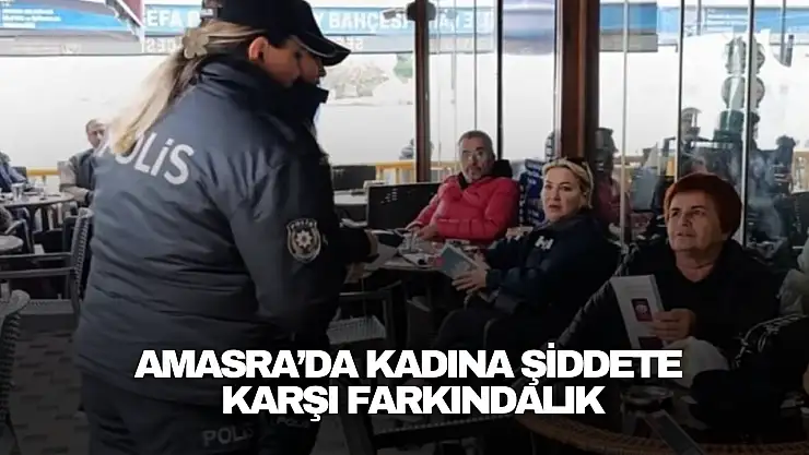 Amasra'da Kadına Şiddete Karşı Farkındalık