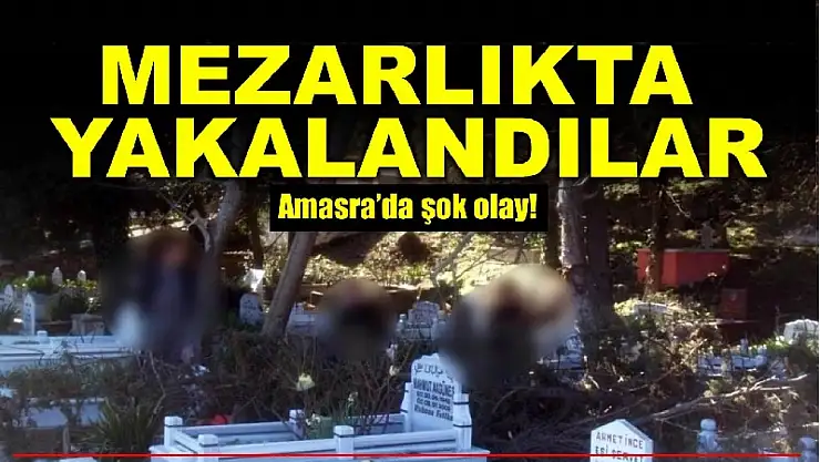 Amasra'da şok olay