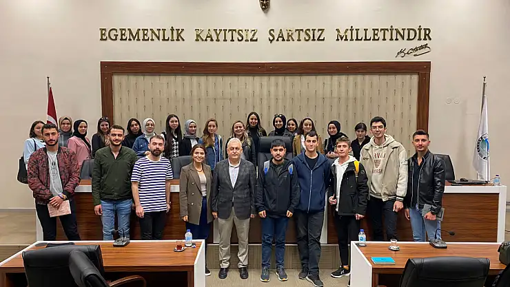 Amasya Üniversitesinden belediyeye ziyaret