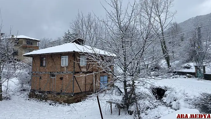 Arıt'tan kar manzaraları
