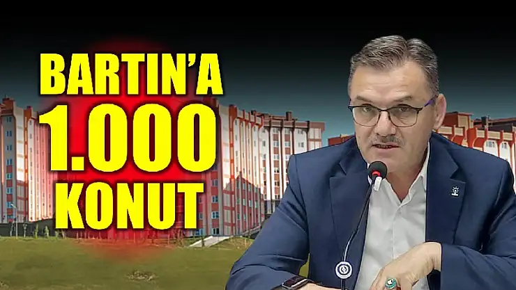 Arslan'dan bin dairelik TOKİ müjdesi