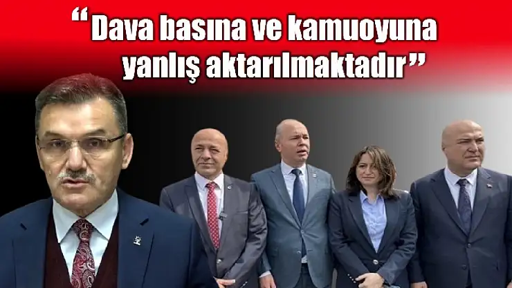 Arslan'dan CHP'ye tepki