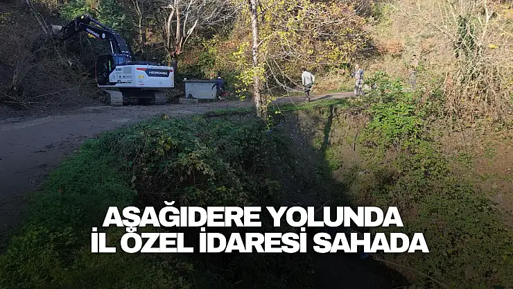 Aşağıdere Yolunda Büyük İyileştirme