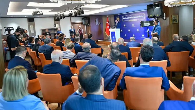 Bakan Tunç BARO Başkanlarıyla bir araya geldi