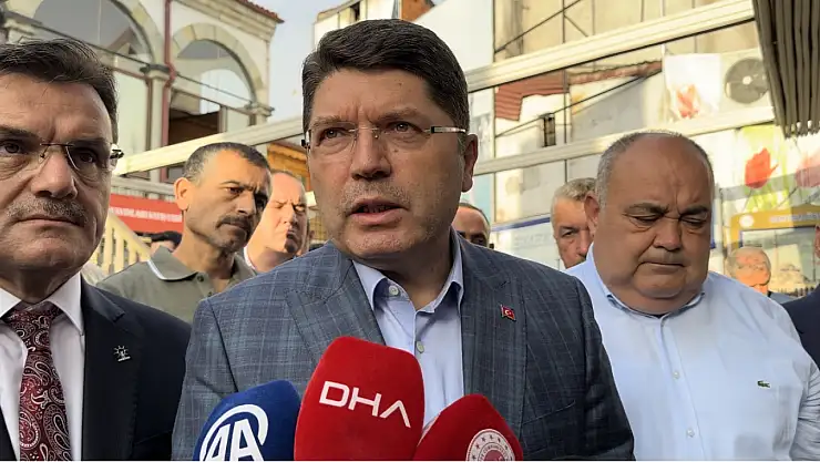 Bakan Tunç Bartın'da açıklamalarda bulundu