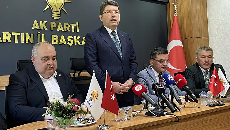 Bakan Tunç bayramlaşma programına katıldı