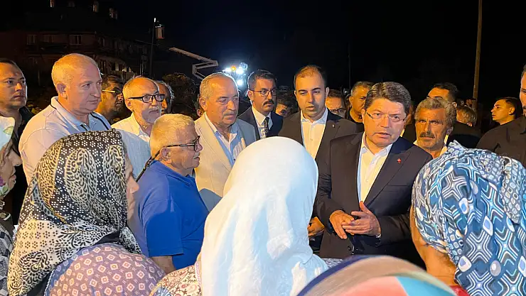 Bakan Tunç Eldeş köyünde