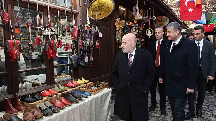 Bakan Yardımcısı Sağlam Karabük'te incelemelerde bulundu