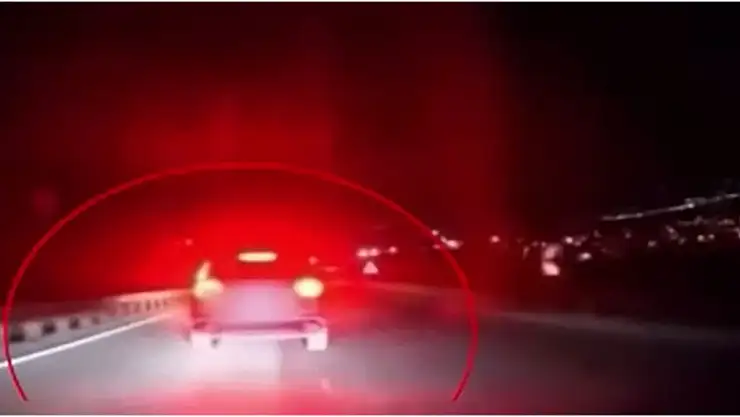 'Trafik güvenliğini hiçe sayan asfalt zorbası yakalandı'