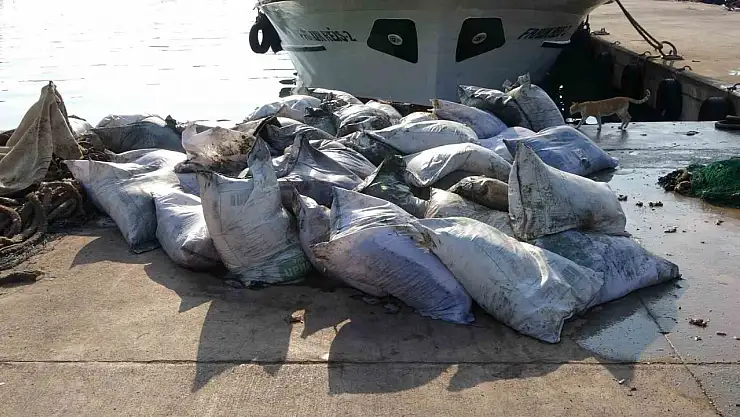Denizden balık yerine çuval çuval pirinç çıktı