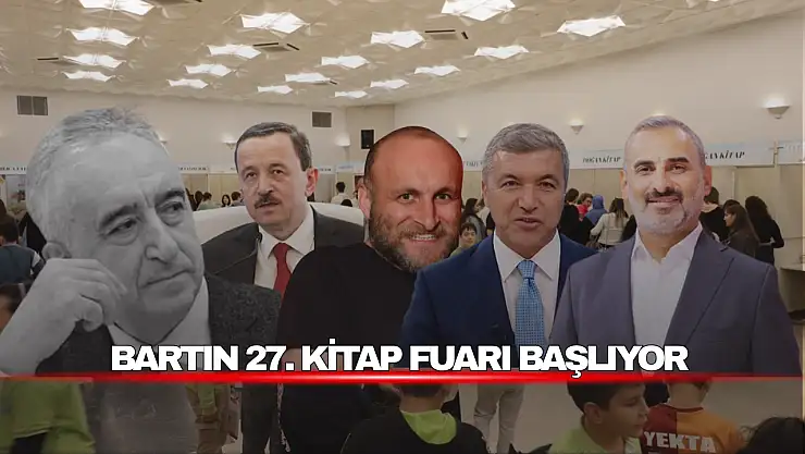 Bartın 27. Kitap Fuarı Başlıyor