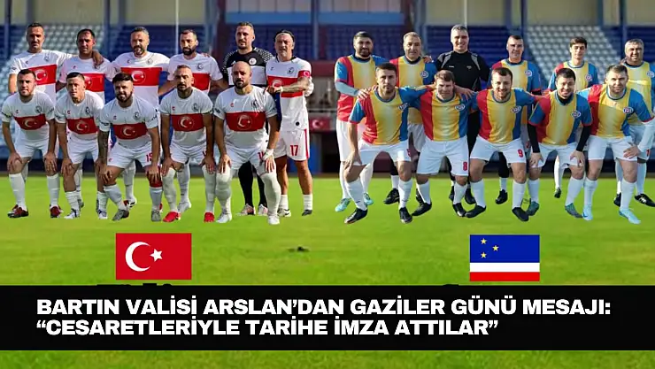 Bartın Atatürk Stadyumu'nda Dostluk Maçı Heyecanı