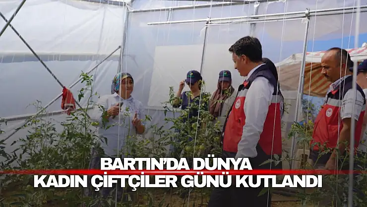 Bartın'da Dünya Kadın Çiftçiler Günü Kutlandı