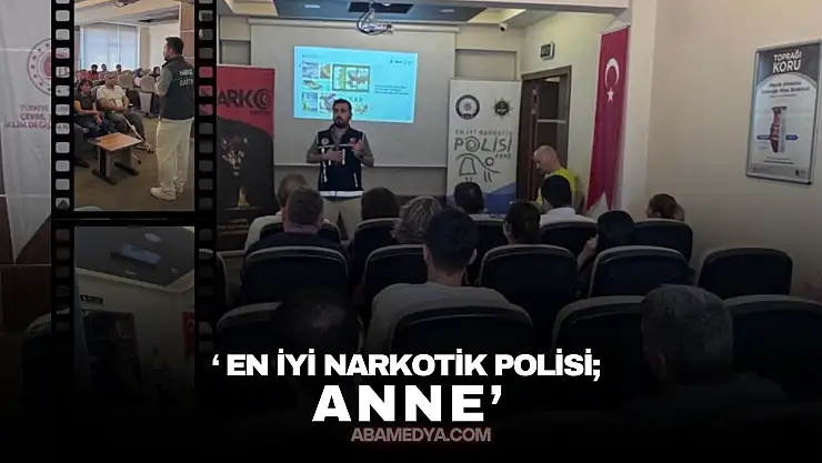 Bartın'da 'En İyi Narkotik Polisi Anne'