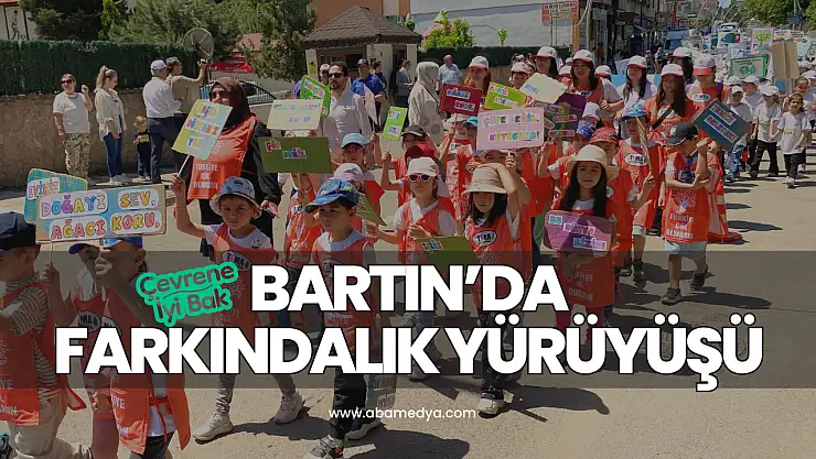 Bartın'da Farkındalık Yürüyüşü