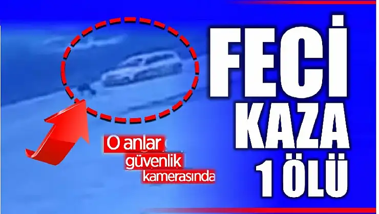 Bartın'da feci kaza anı kameralara yansıdı