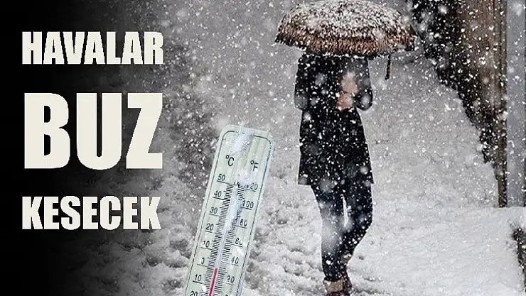 Bartın'da hava buz kesecek