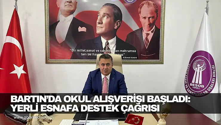 Bartın'da Okul Alışverişi Başladı: Yerli Esnafa Destek Çağrısı