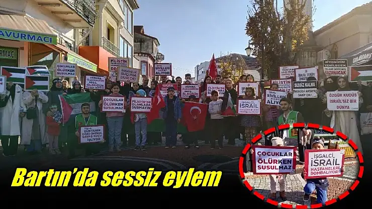Bartın'da sessiz eylem