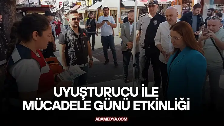 Bartın'da Uyuşturucu ile Mücadele Günü Etkinliği