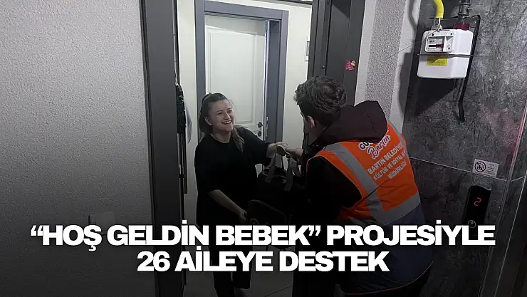 Bartın'da Yeni Doğanlara Sıcak Karşılama