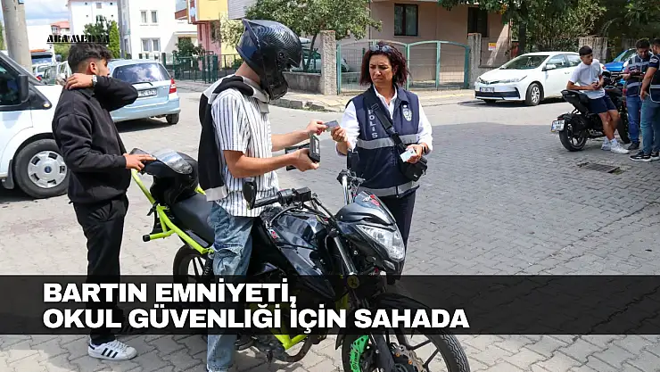 Bartın Emniyeti, Okul Güvenliği İçin Sahada