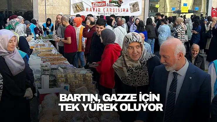 Bartın, Gazze İçin Tek Yürek Oluyor