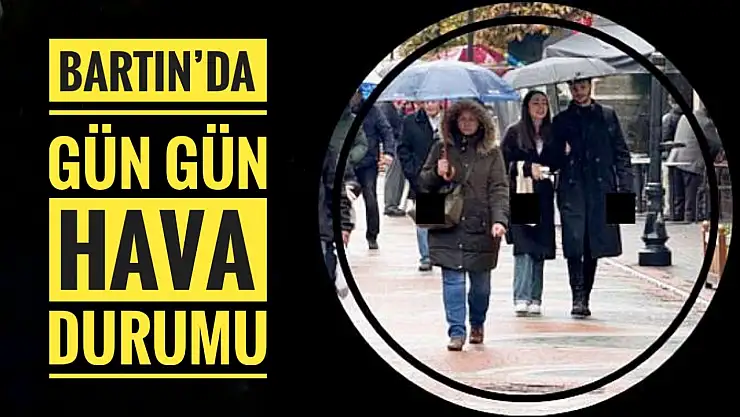 Bartın için gün gün hava durumu