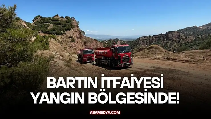 Bartın İtfaiyesi Yangın Bölgesinde!