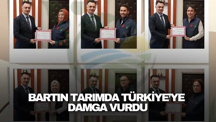 Bartın Tarımda Türkiye'ye Damga Vurdu