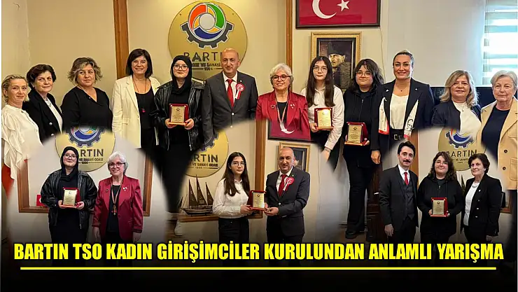 Bartın TSO'dan anlamlı yarışma ve altın ödülü