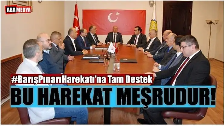 BARTIN TSO, ODALAR VE STK'LARDAN ORTAK AÇIKLAMA