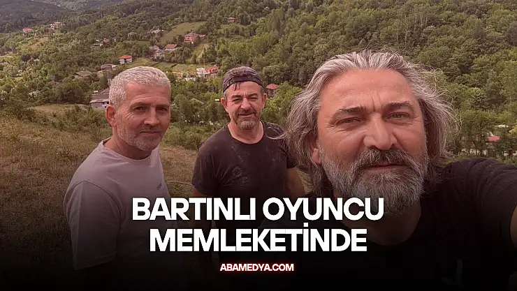 Bartınlı Oyuncu Memleketinde Yaz Tatilinde