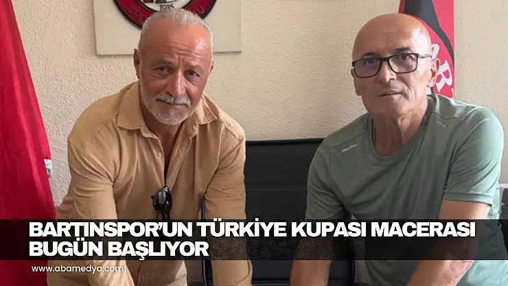 Bartınspor Bugün Kupada Sahne Alıyor