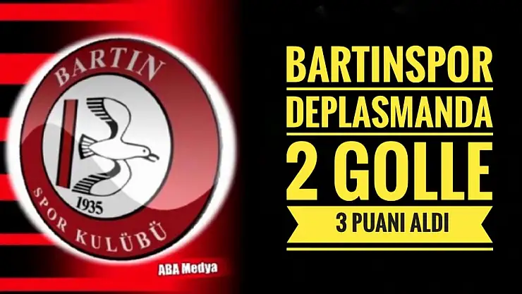 Bartınspor deplasmanda galip geldi