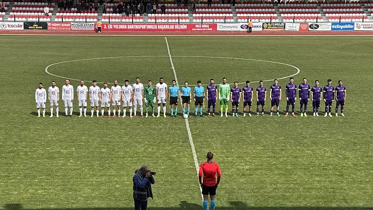 Bartınspor evinde kaybetti