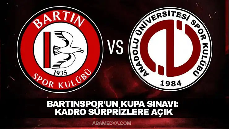 Bartınspor'un Kupa Sınavı