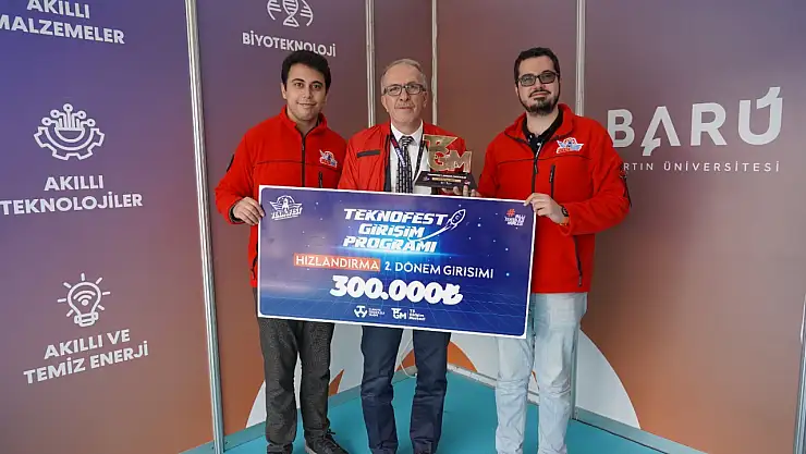 BARÜ'de yanan meşale ülkemizin gururu oldu