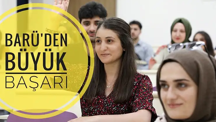 BARÜ'den büyük başarı