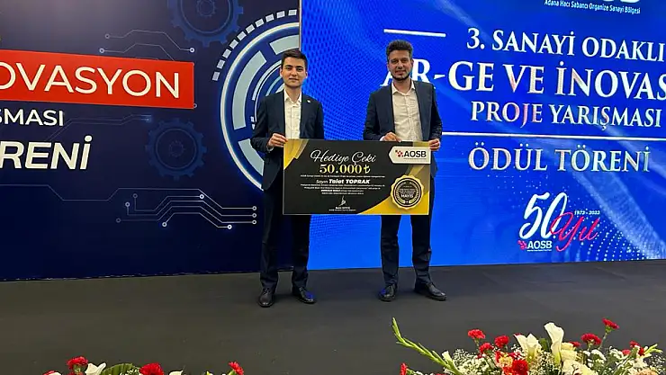 BARÜ Fen Fakültesi öğrencisinin 'Rota Virüs' aşı çalışmasına ödül