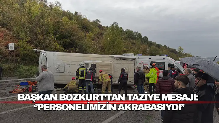 Başkan Bozkurt'tan Taziye Mesajı