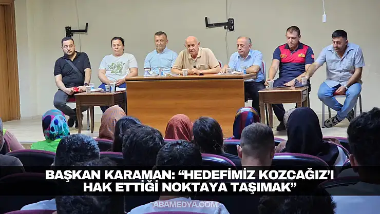 Başkan Karaman Ekip Arkadaşlarıyla Yol Haritasını Çizdi