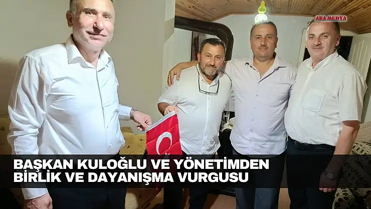 Başkan Kuloğlu ve Yönetimden Meslektaş Ziyaretleri