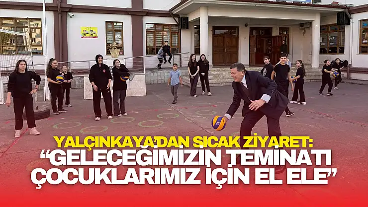 Başkan Yalçınkaya'dan Sıcak Ziyaret