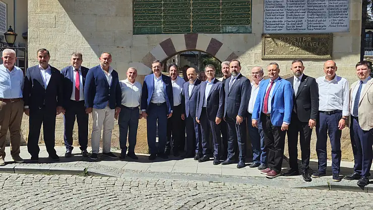 Başkanı Balık, ziyaret ve inceleme programına katıldı