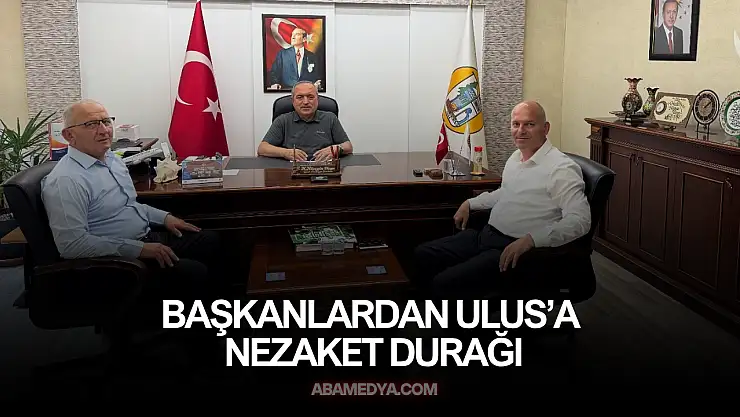 Başkanlardan Ulus'a Nezaket Durağı