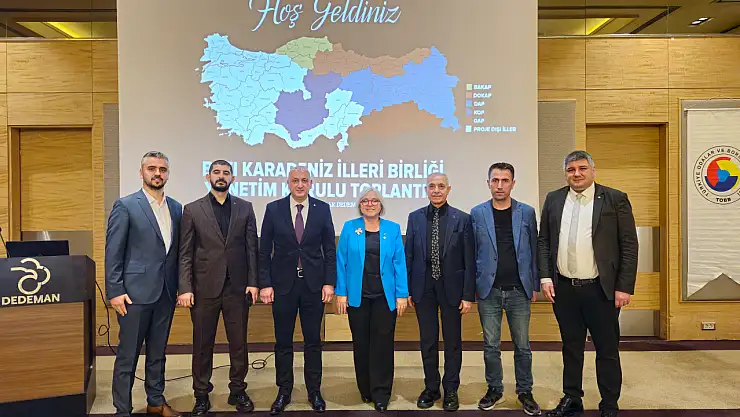Batı Karadeniz İlleri Birliği toplantısı yapıldı