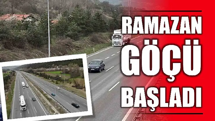 Yollarda akıcı yoğunluk