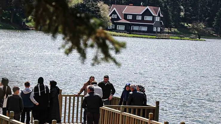 Bayram tatilinin son gününde doğanın tadını çıkardılar