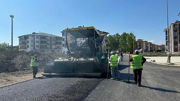 Belediyenin altyapı çalışmaları devam ediyor
